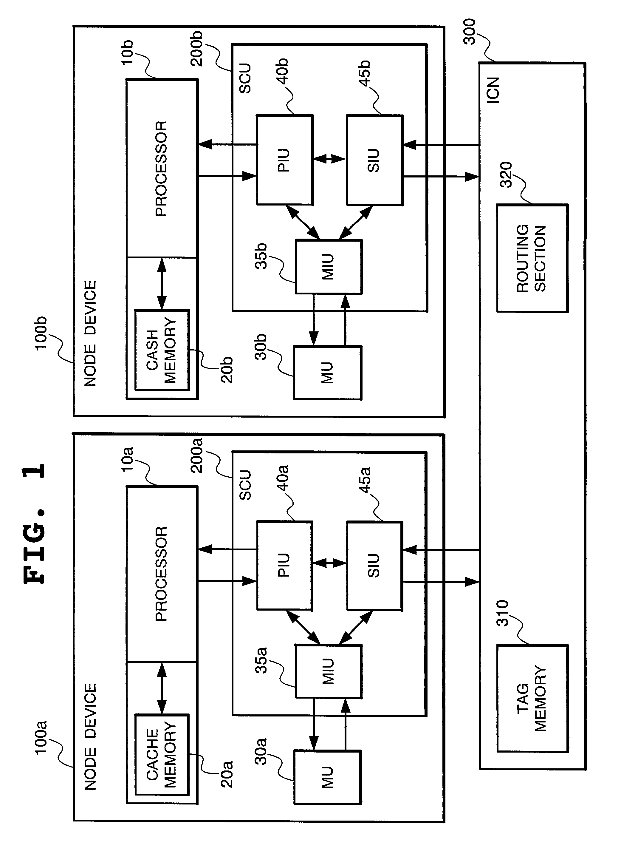 Data access method in the network system and the network system