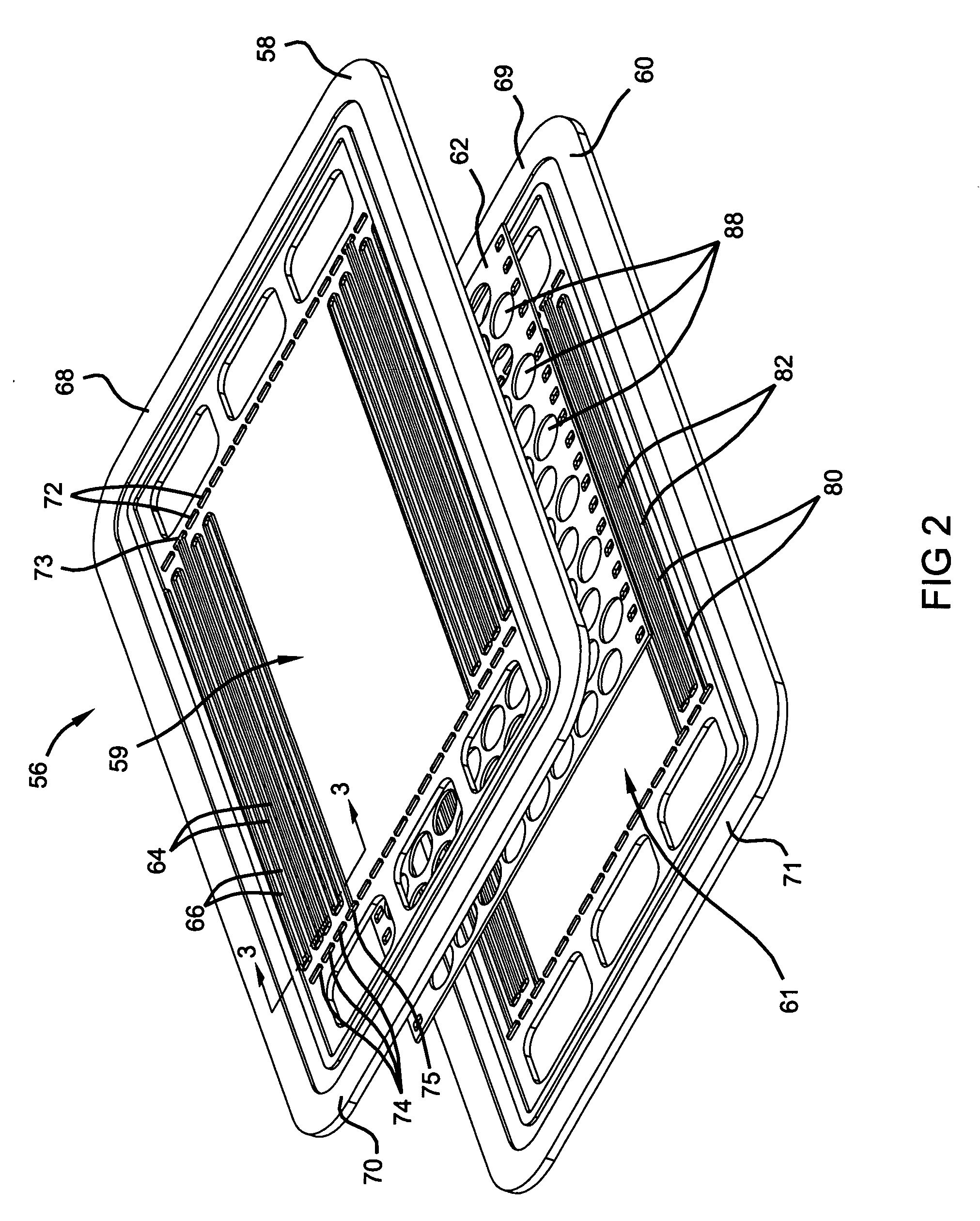 Electroconductive polymer coating on electroconductive elements in a fuel cell
