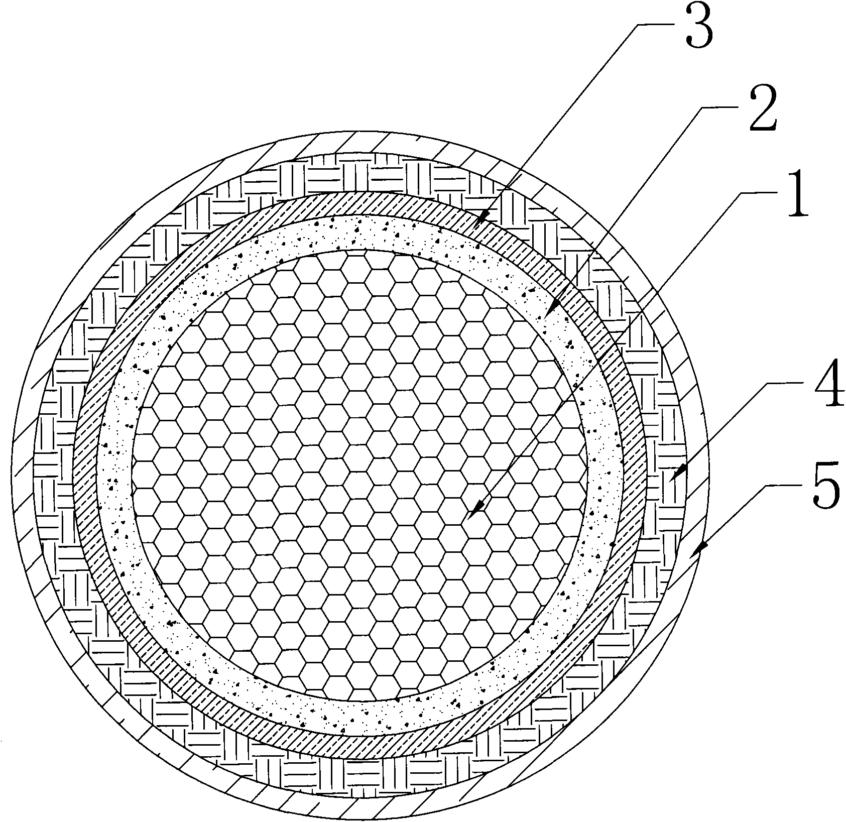 Silicon rubber insulation wind power motor leading and connecting flexible cable and preparation method thereof