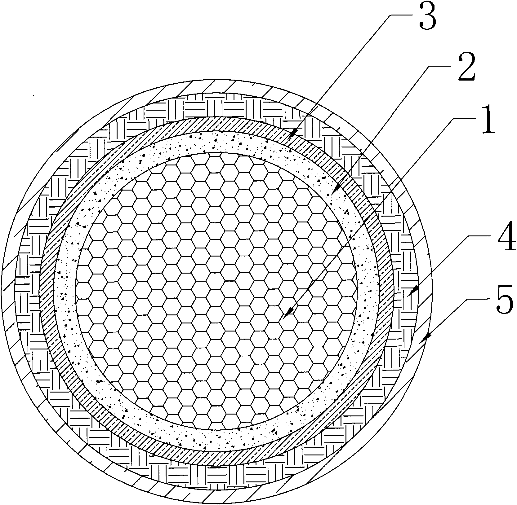 Silicon rubber insulation wind power motor leading and connecting flexible cable and preparation method thereof