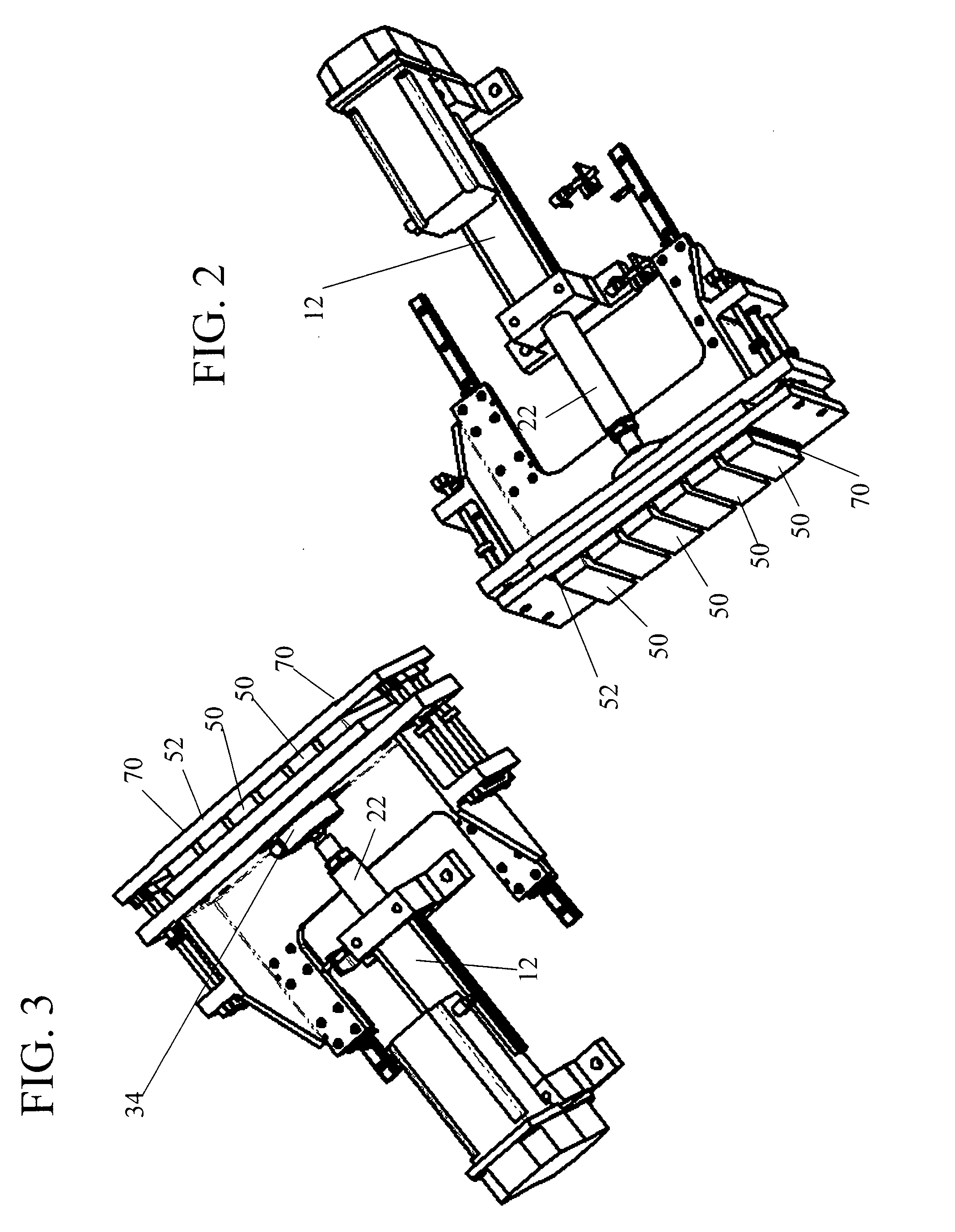 Load cell deflasher assembly and method