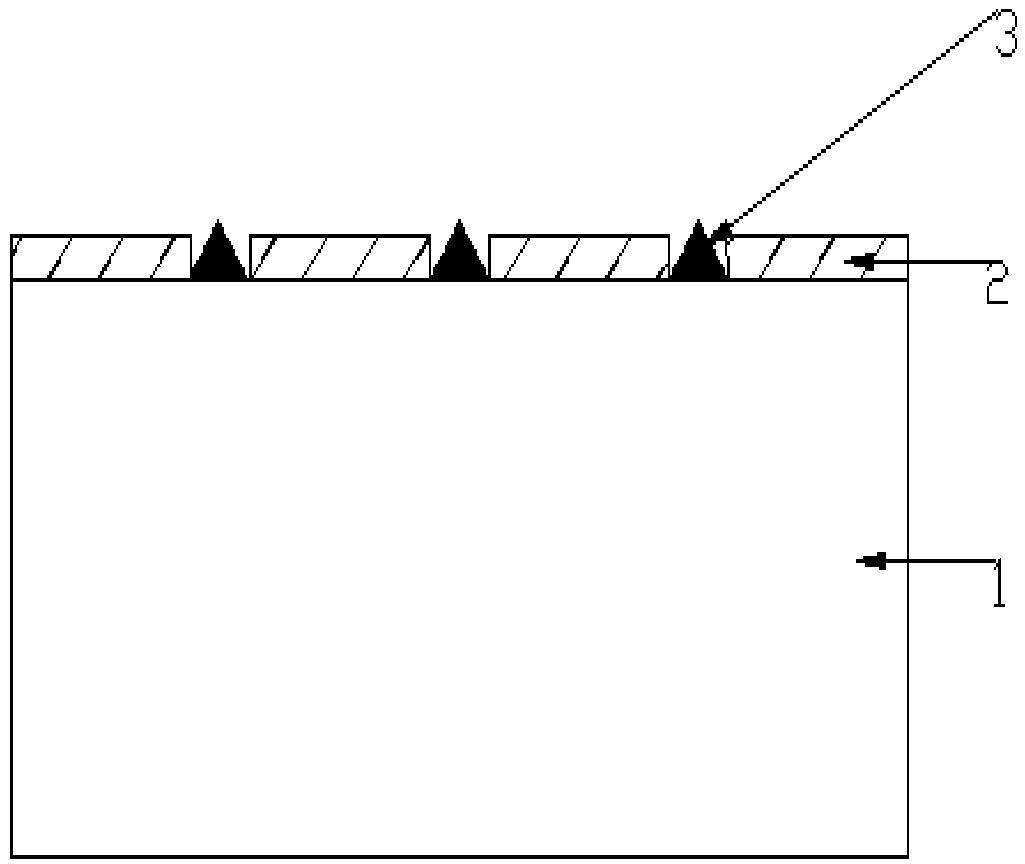 A method of manufacturing vertical LED chips to realize the reuse of sapphire substrates