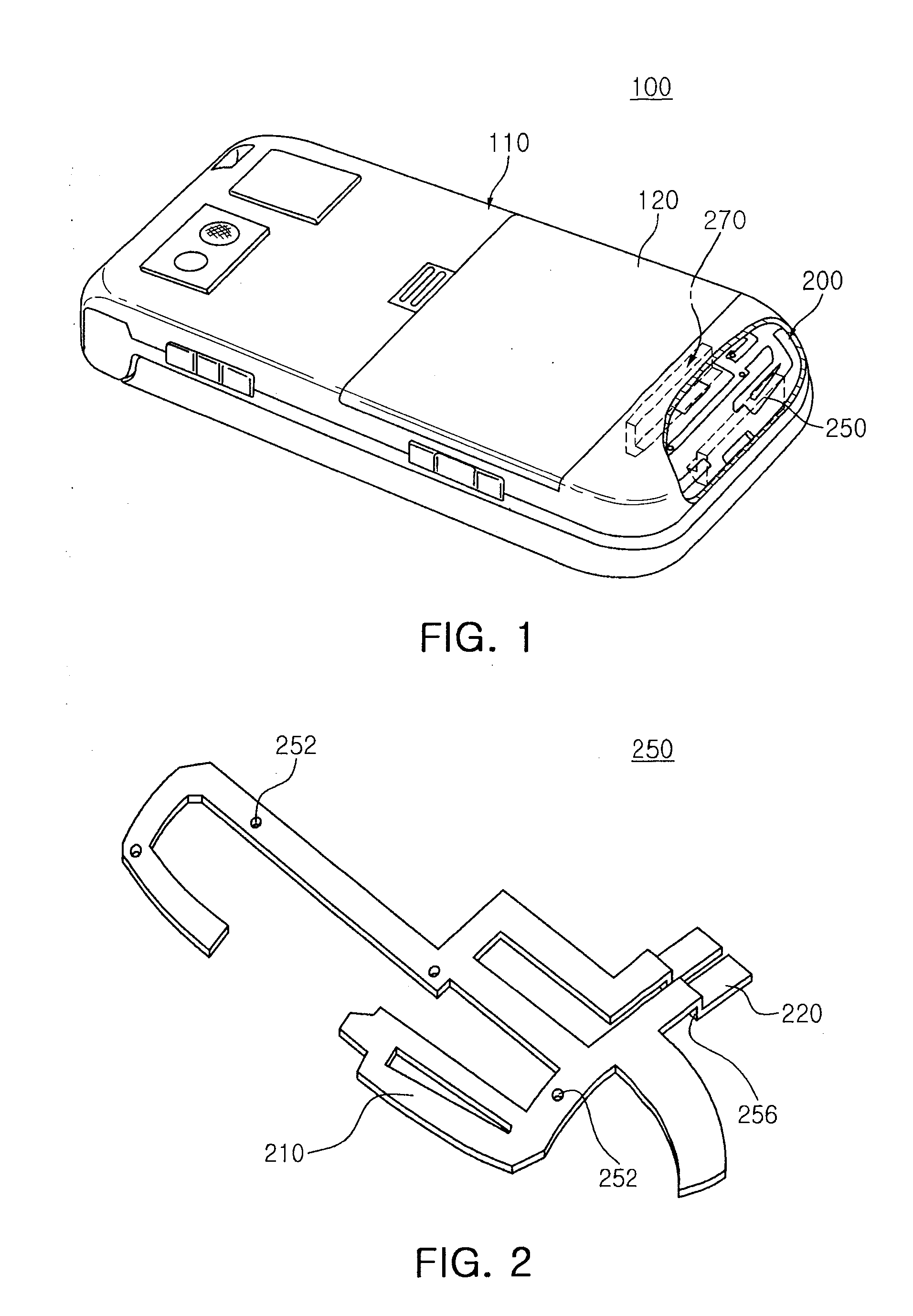 Antenna pattern frame, case of electronic device and mold for manufacturing the same