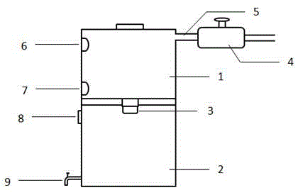 Boiled water supply device