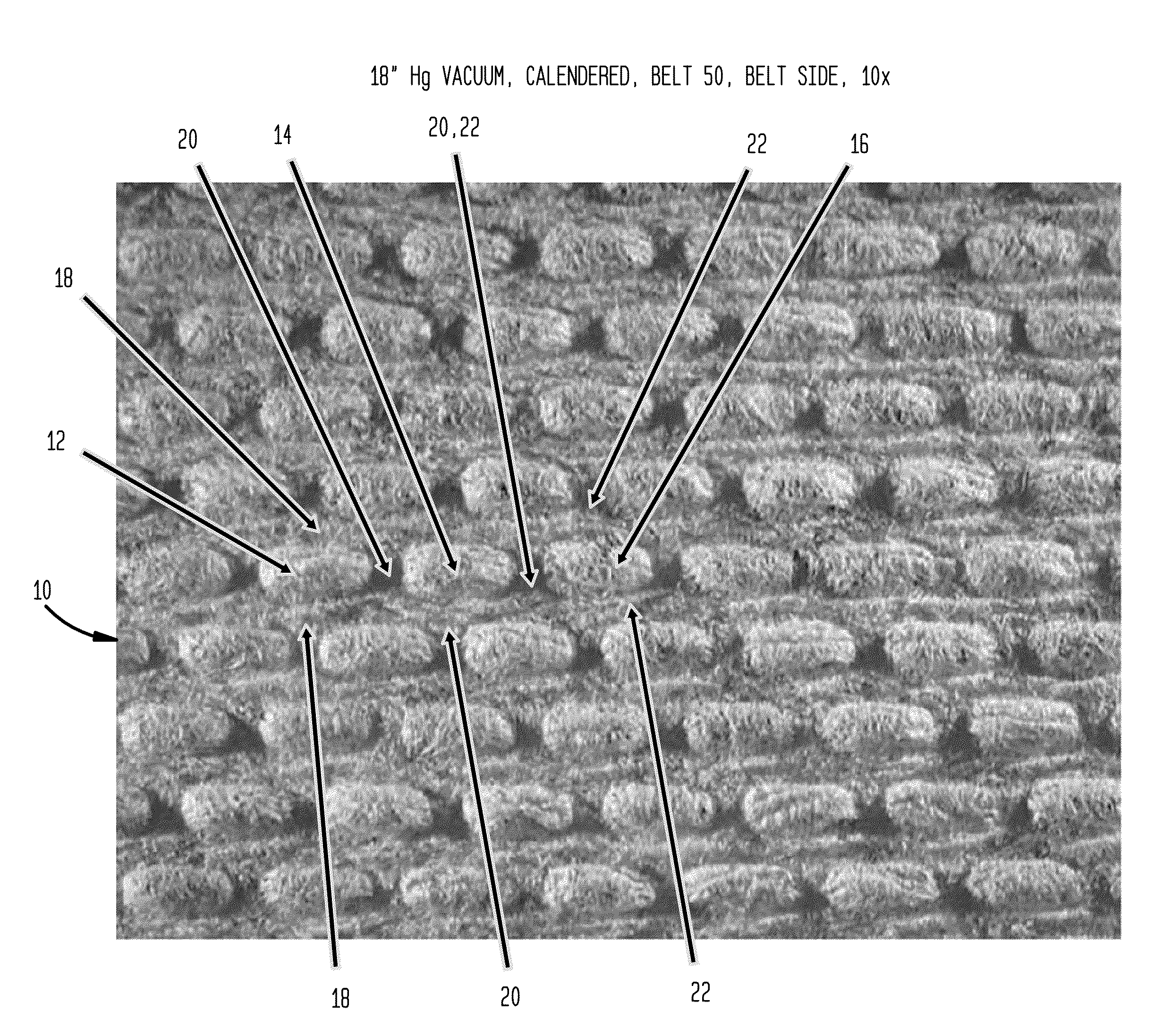Belt-Creped, Variable Local Basis Weight Absorbent Sheet Prepared With Perforated Polymeric Belt