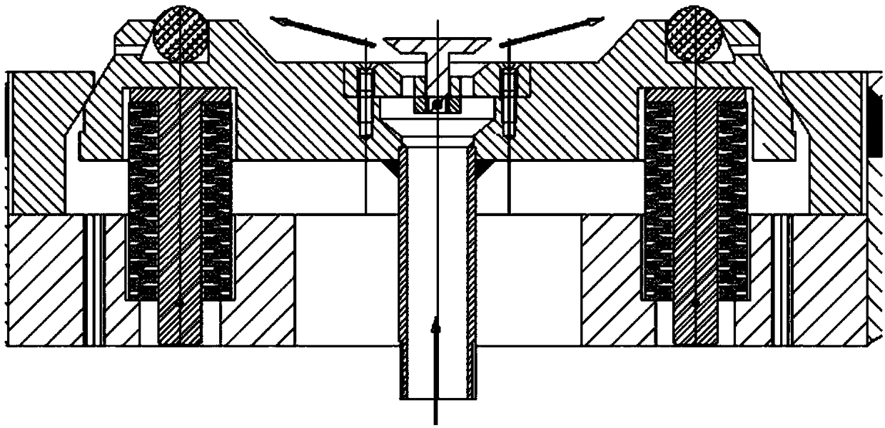 Argon-blowing butt-joint mechanism and steel ladle buggy