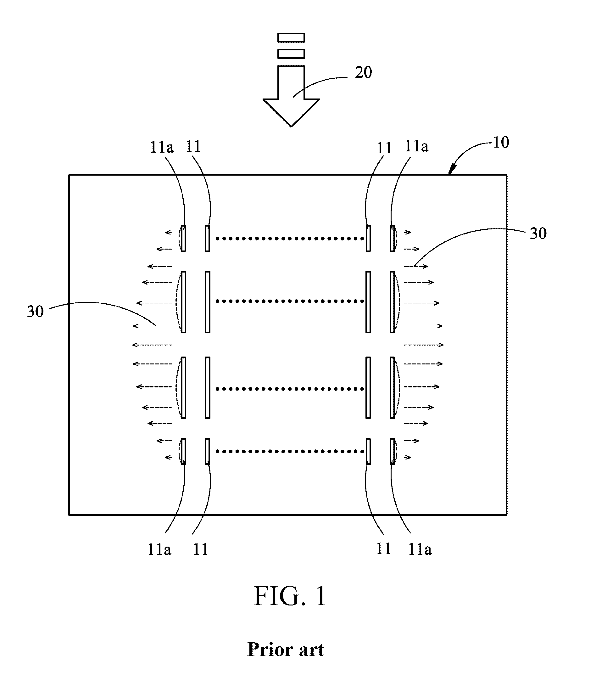 Printing steel plate having stress dispersion structure