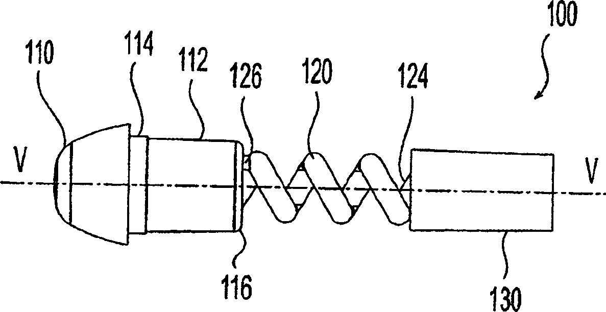 Writing instrument with cushioning element