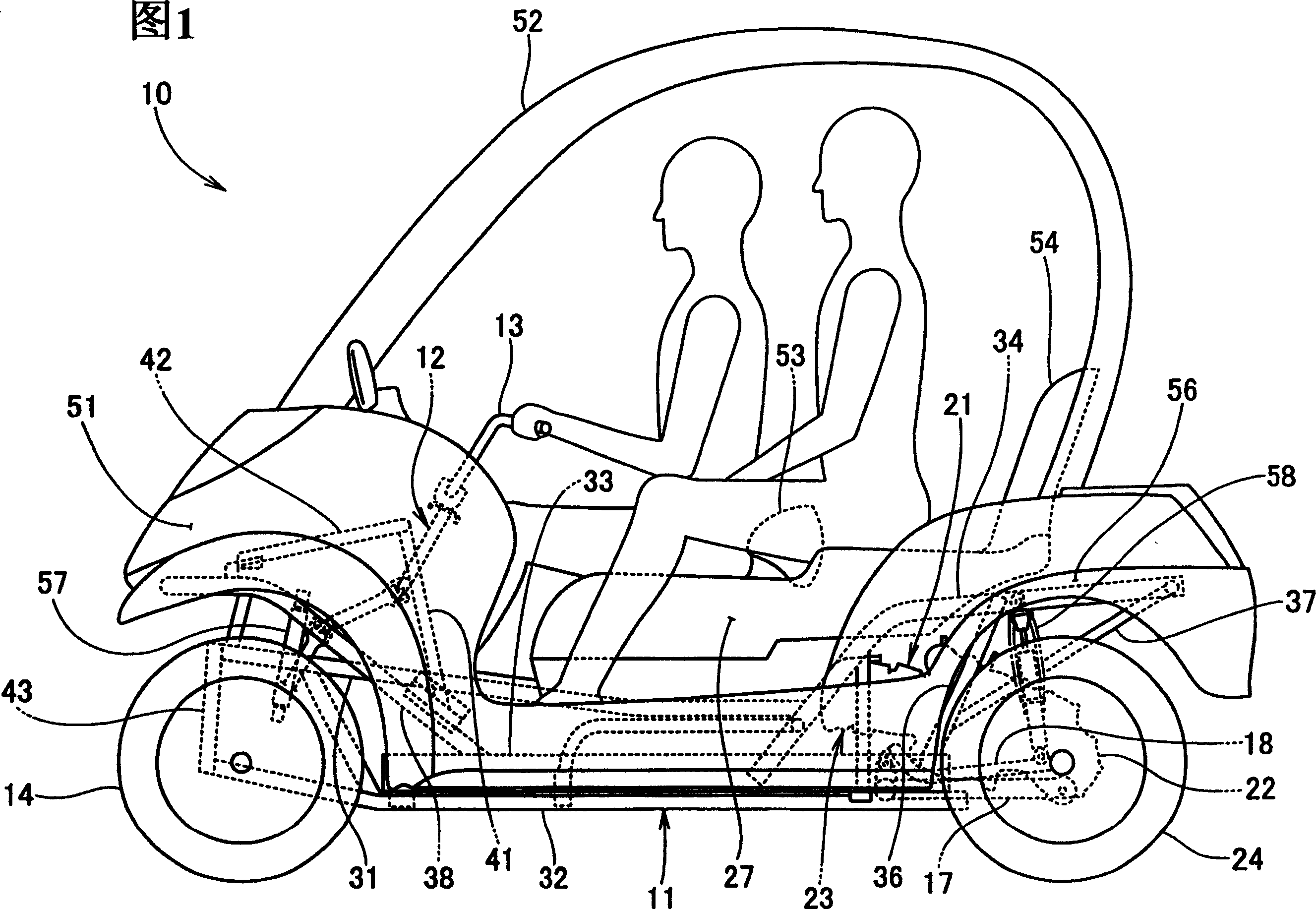 Suspension apparatus for a vehicle and vehicle including same