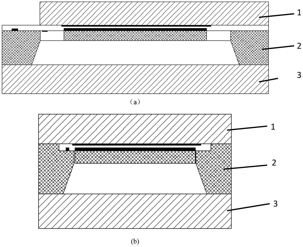 A beam-membrane structure high-voltage electrostatic field sensor chip based on the pressure-sensitive principle