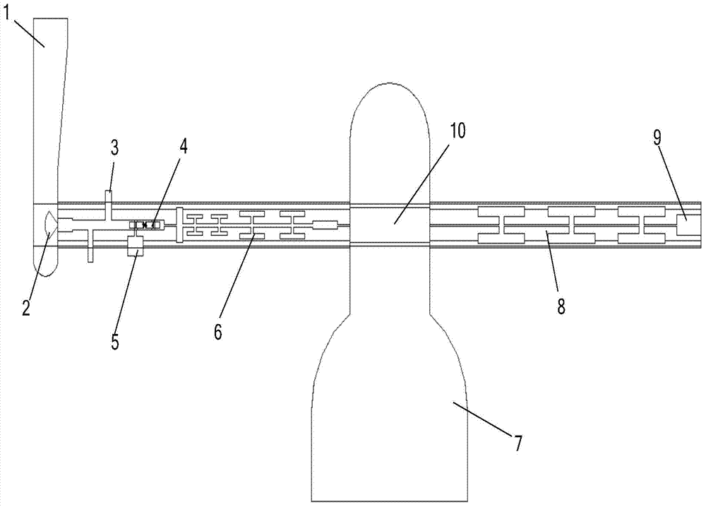 A broadband terahertz even harmonic frequency mixing circuit and its working method