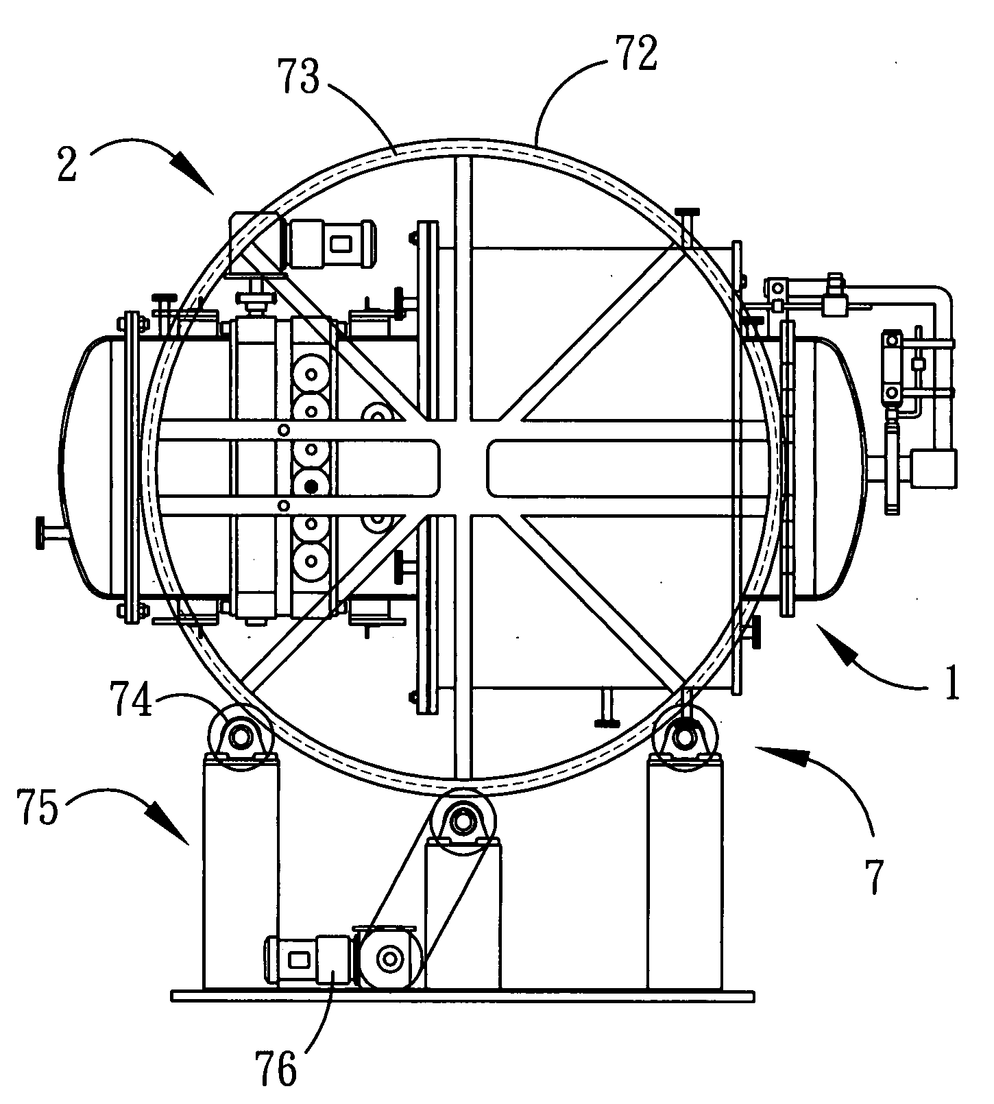 Reciprocating autoclave with internal cutters (RAIC) and method for treatment of medical waste