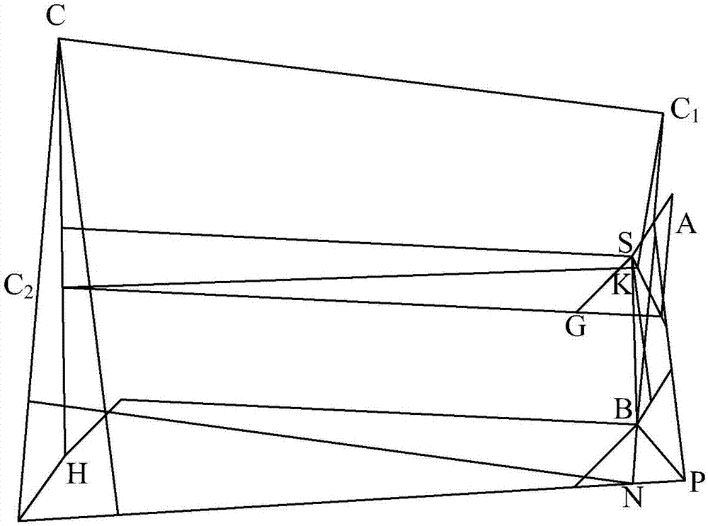 Augmented reality-based space positioning method and device