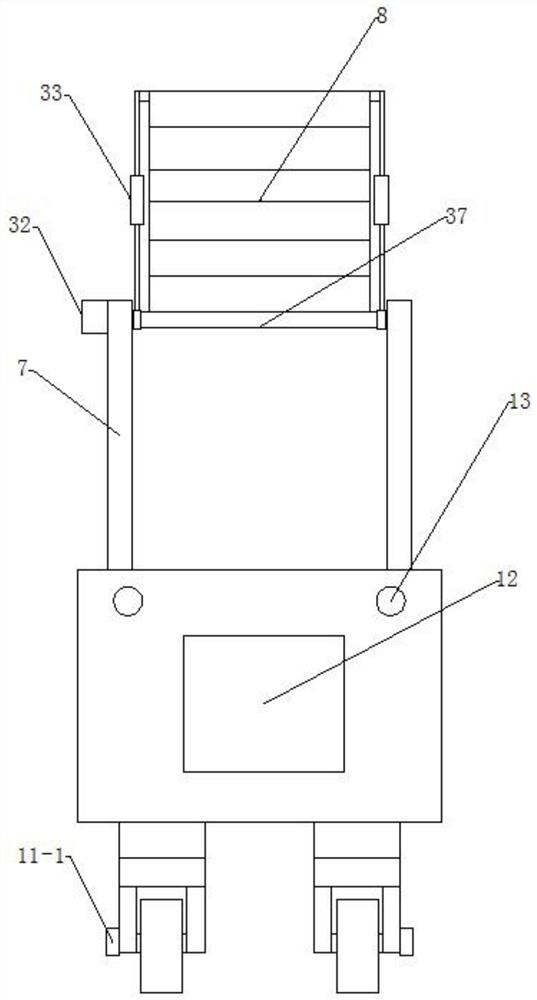 An urban household vegetable cultivation device