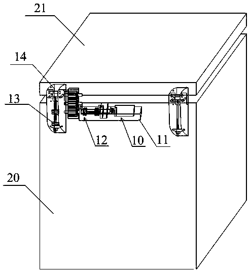 An automatic door opening and closing device and a refrigerator with the same