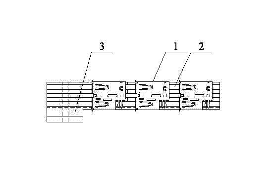 Die for producing small-sized bending part