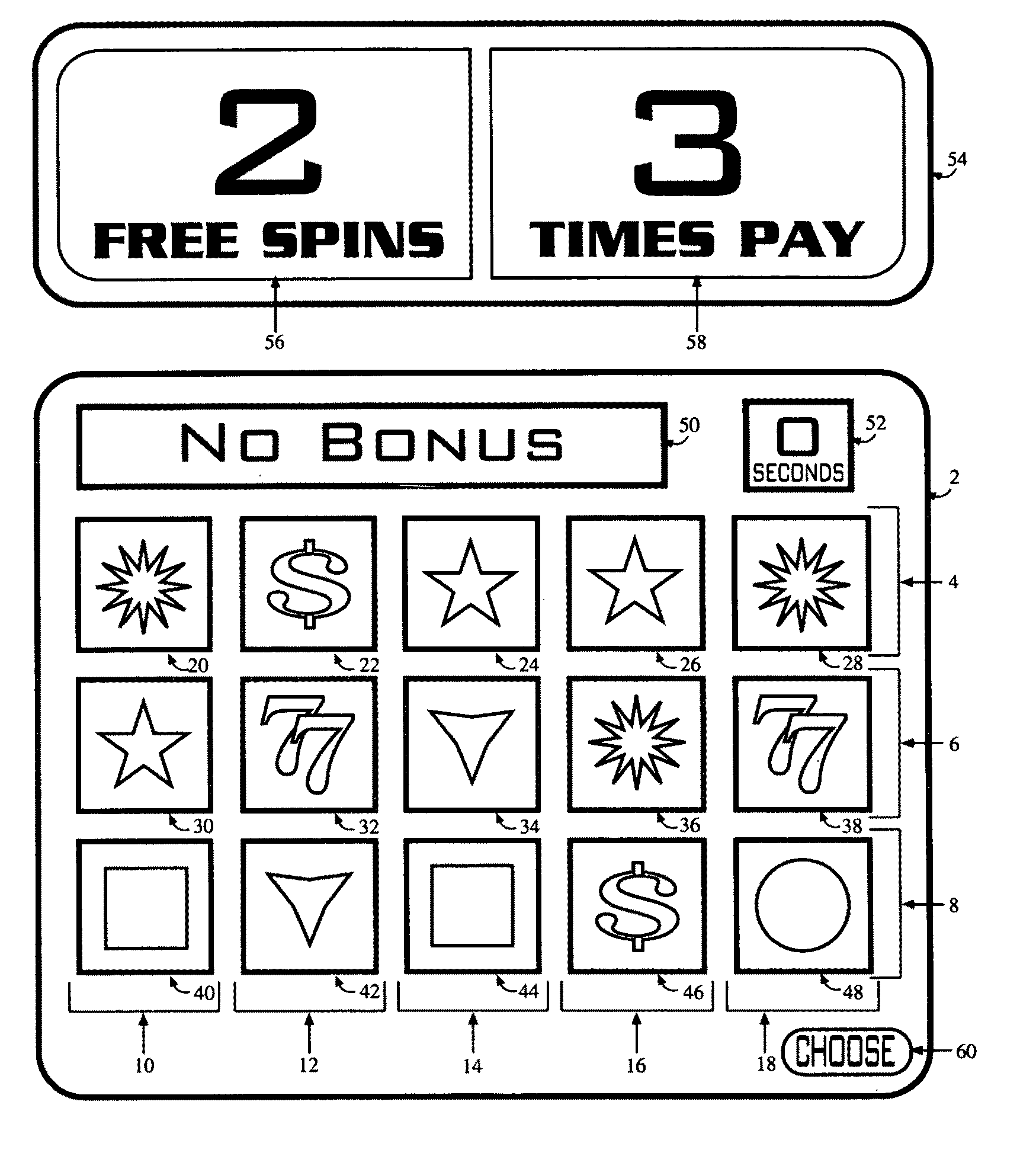 Double time-based bonus method and apparatus for gaming machines