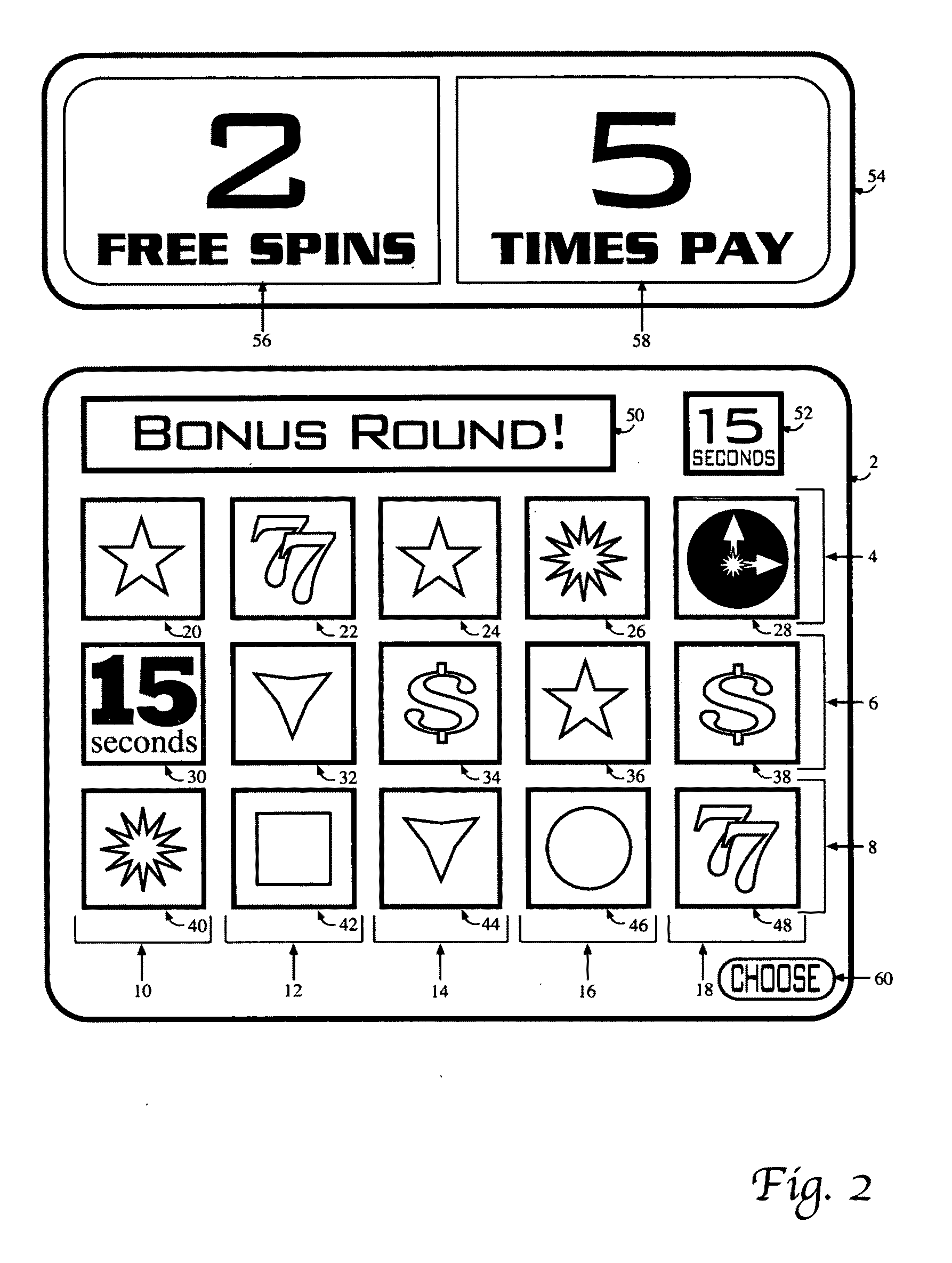 Double time-based bonus method and apparatus for gaming machines