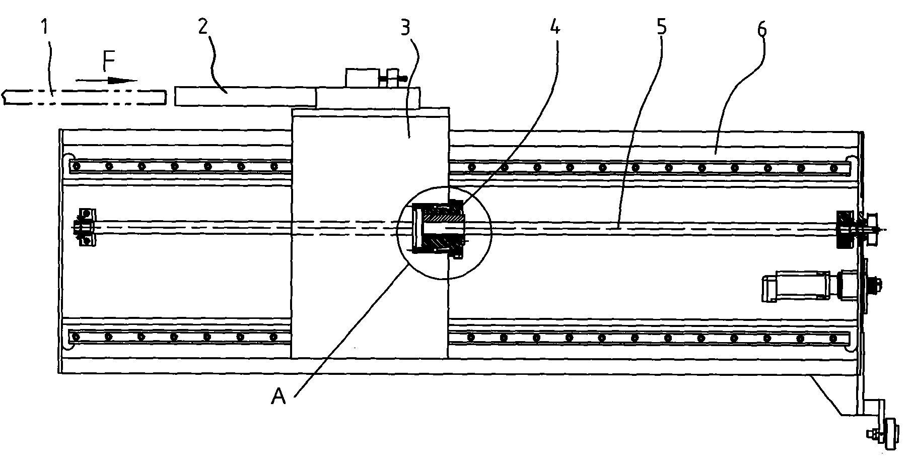 Plate positioning device on bending machine