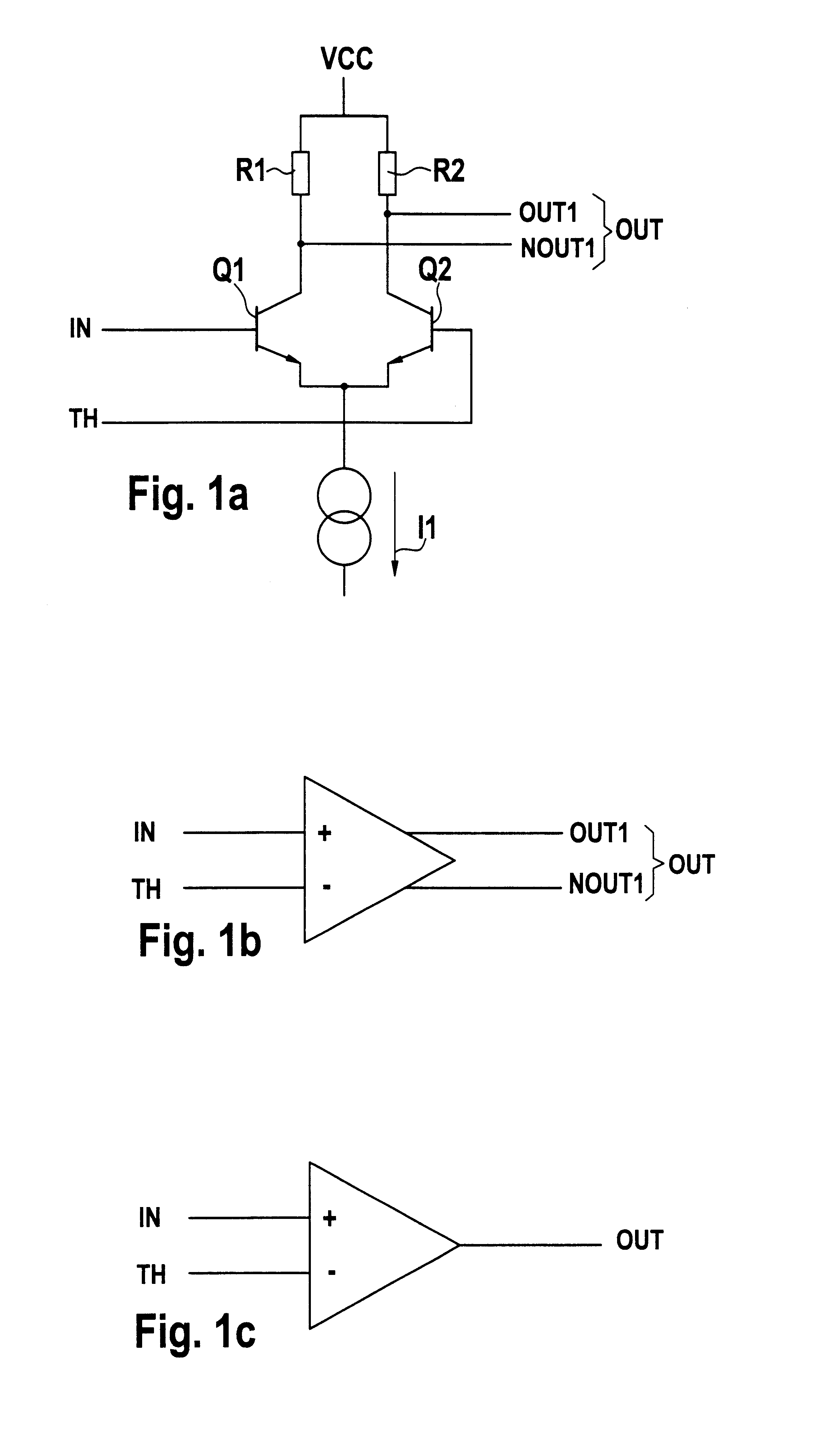 Circuit for providing a logical output signal in accordance with crossing points of differential signals