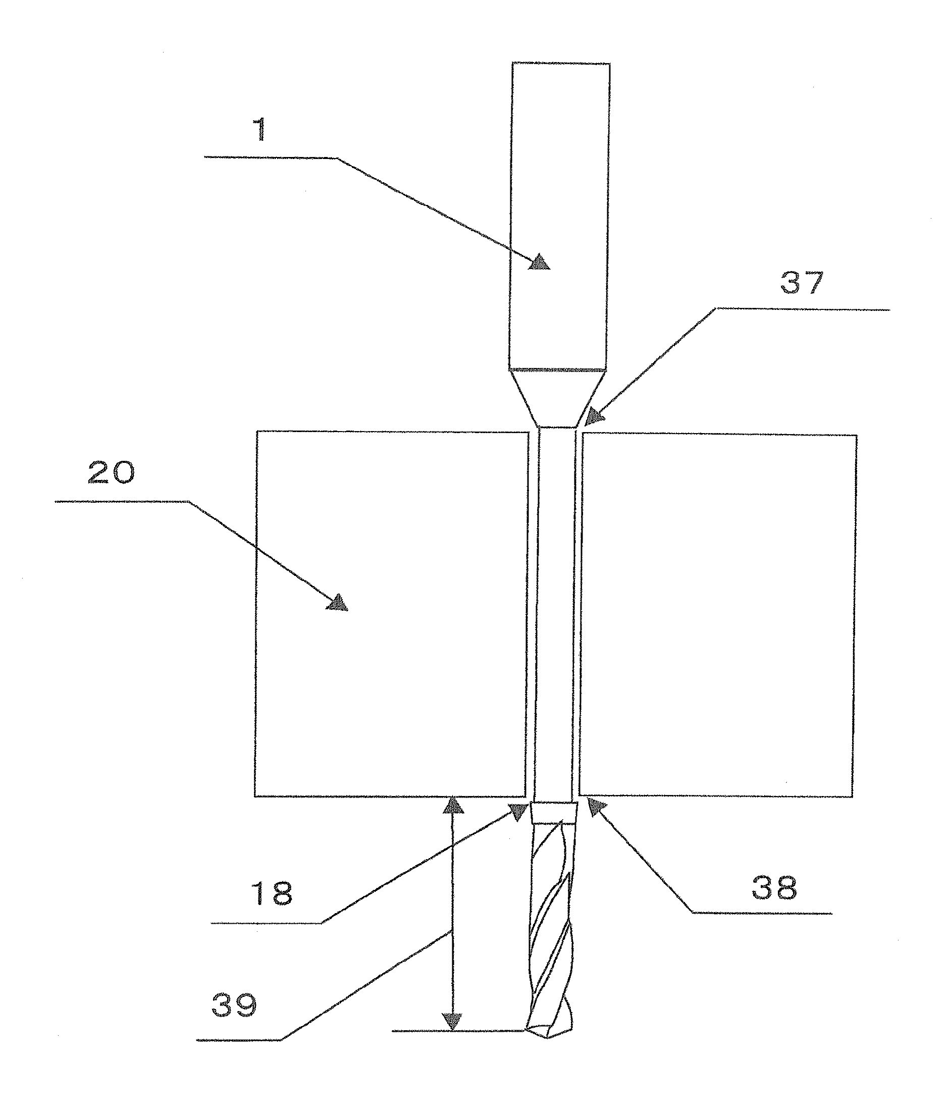 Small-diameter deep hole drill and a micro deep hole drilling method