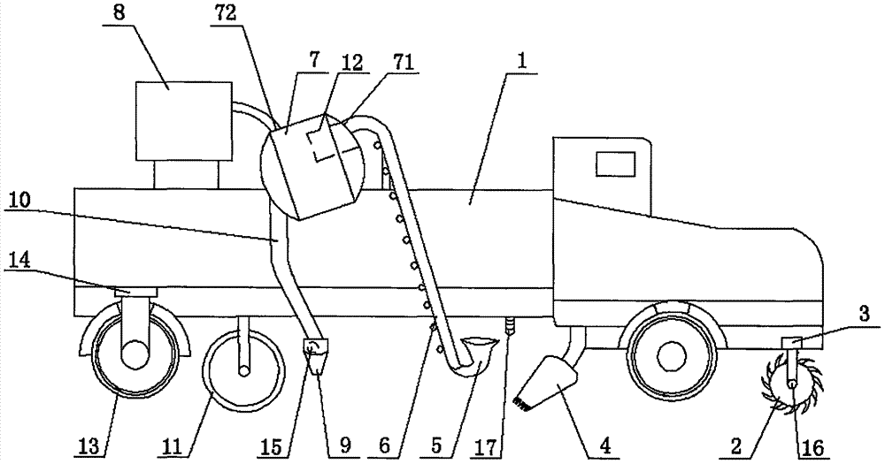 Integrated asphalt pavement planing and milling repair vehicle