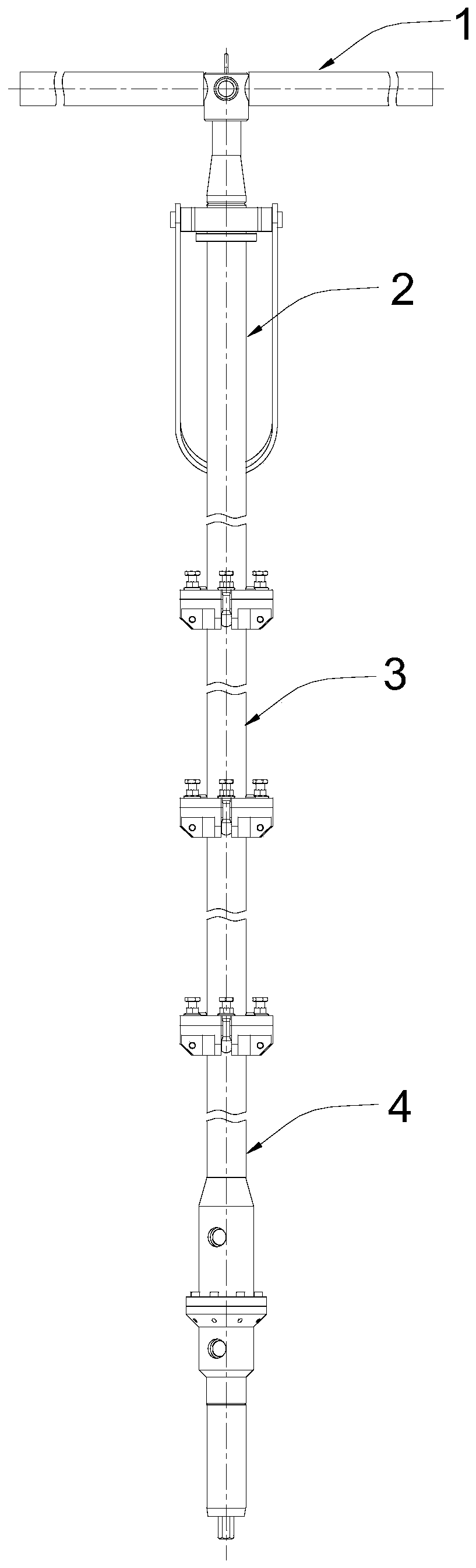 Screwing and clamping integration device for screw