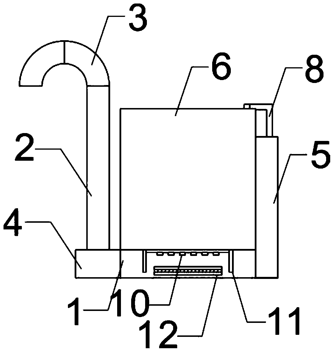 Artificial contamination immersion experiment sample contaminating machine