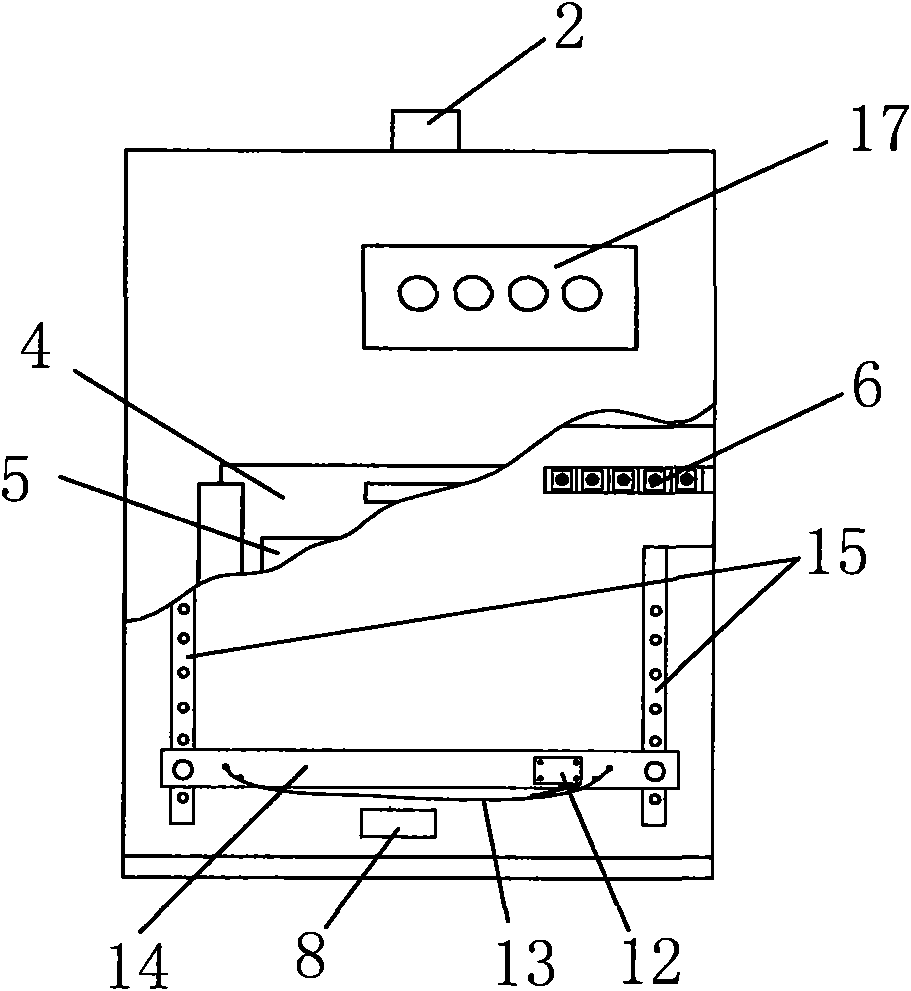Explosion protection method and device when testing rechargeable battery