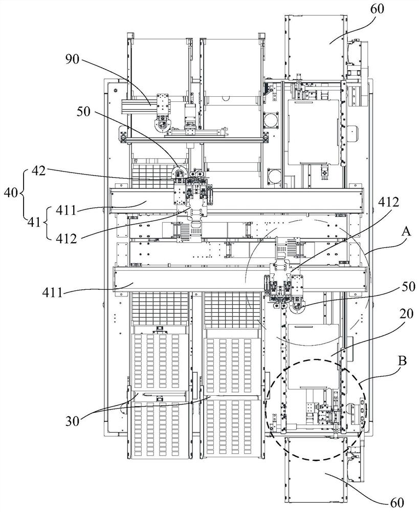 Plate stacking equipment and sintering production line