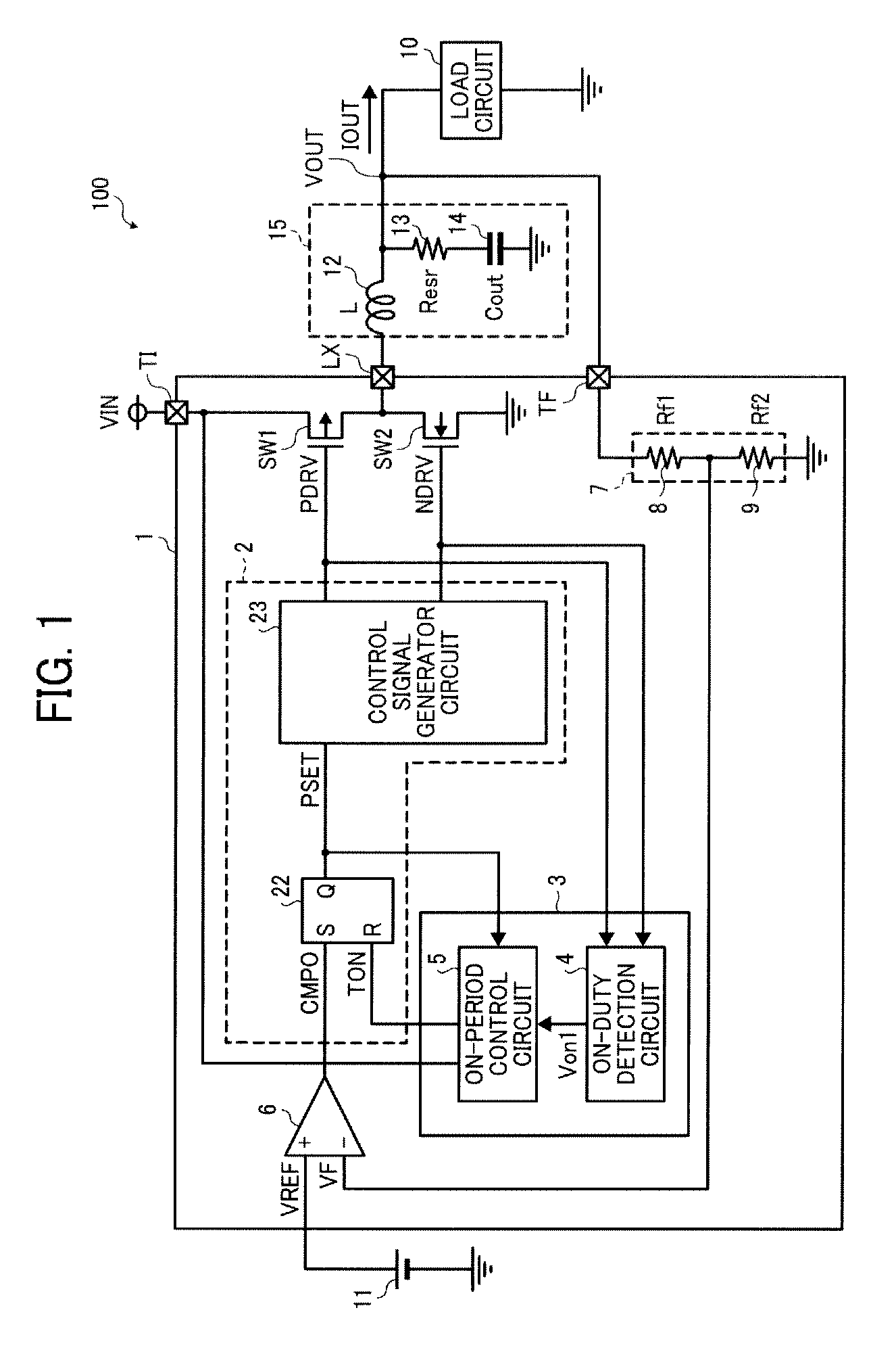 Switching regulator and electronic device incorporating same