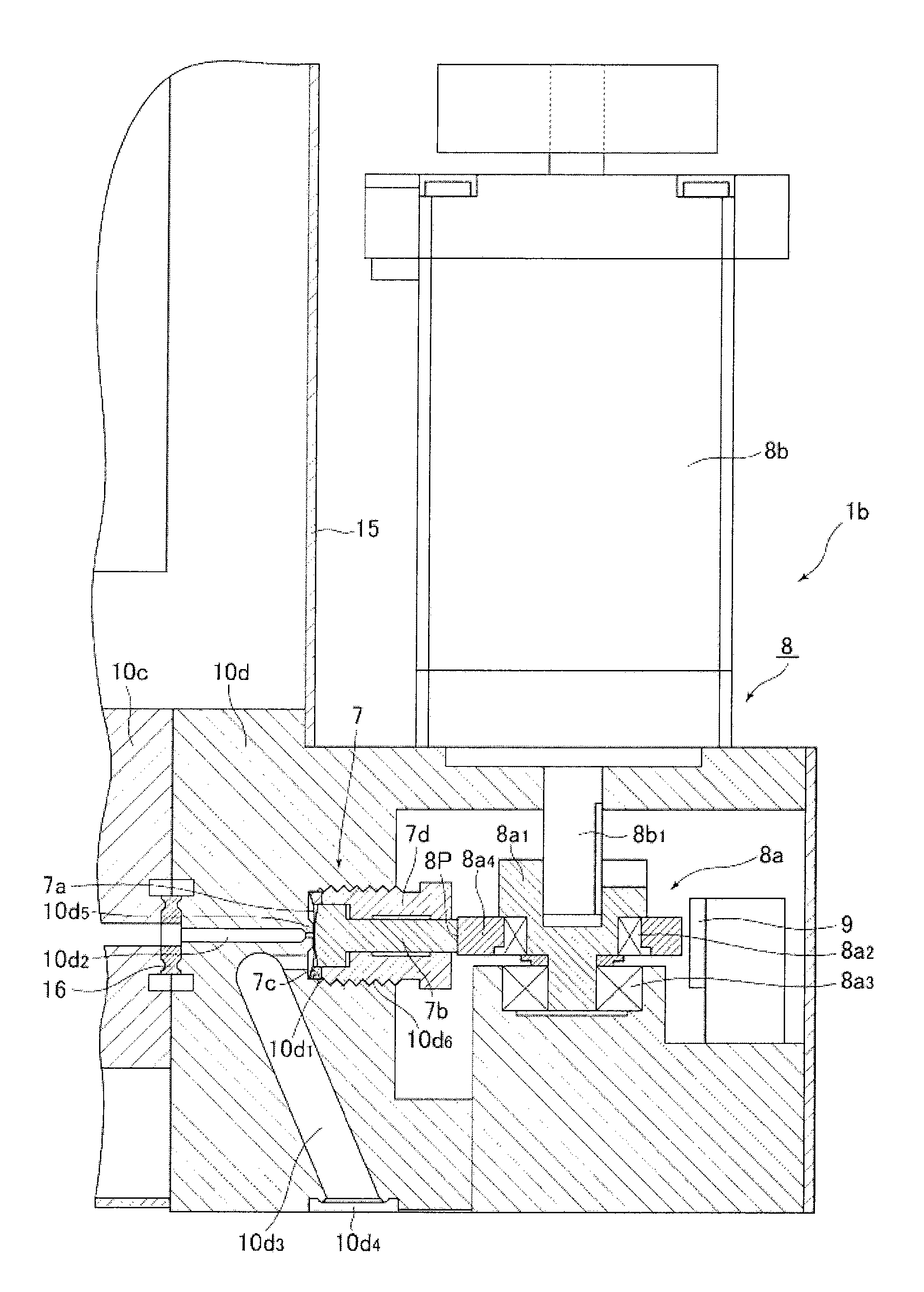 Variable orifice type pressure-controlled flow controller