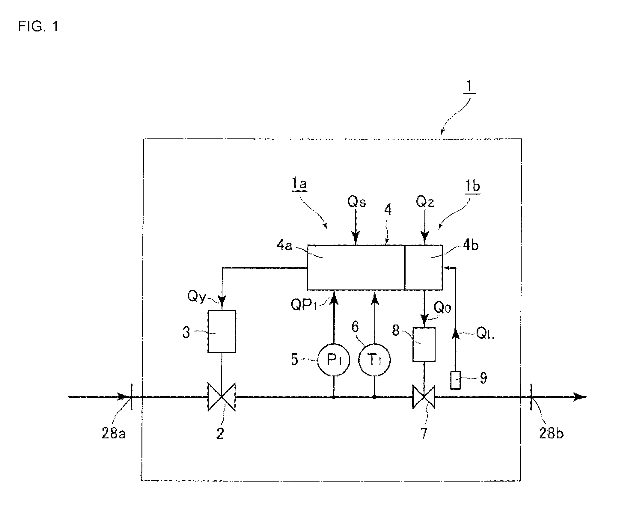 Variable orifice type pressure-controlled flow controller
