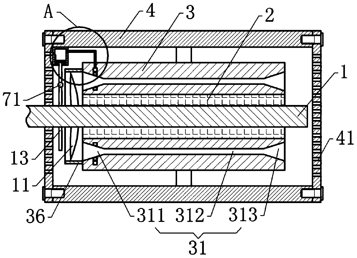 Permanent magnet motor capable of rapid cooling