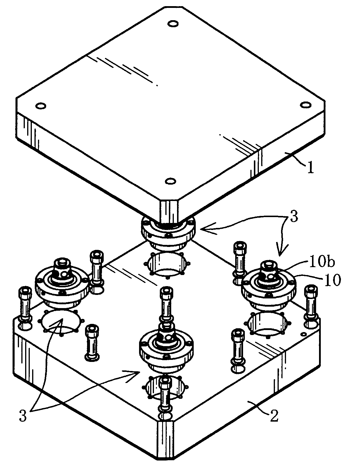 Positioning and clamping device and positioning device
