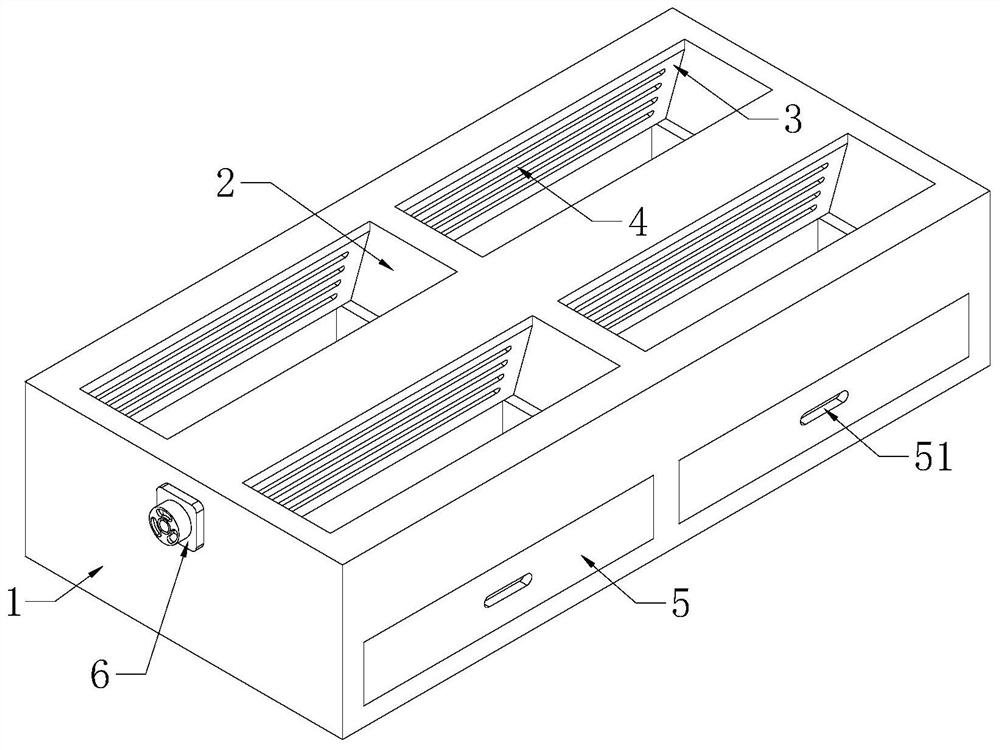 Lathe bed of laser cutting machine