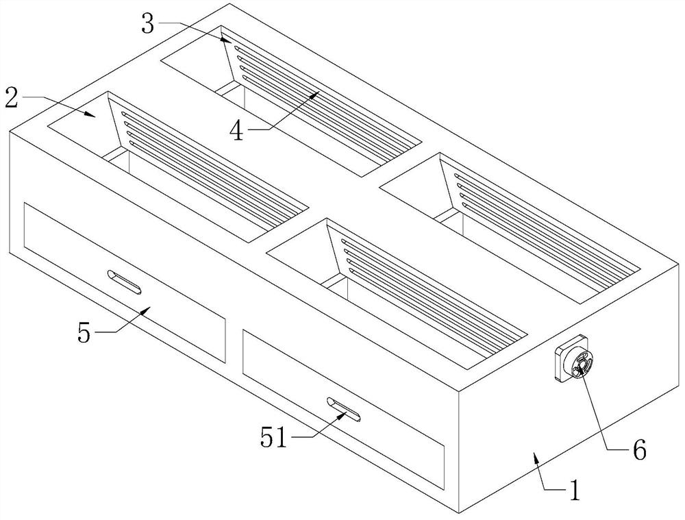 Lathe bed of laser cutting machine