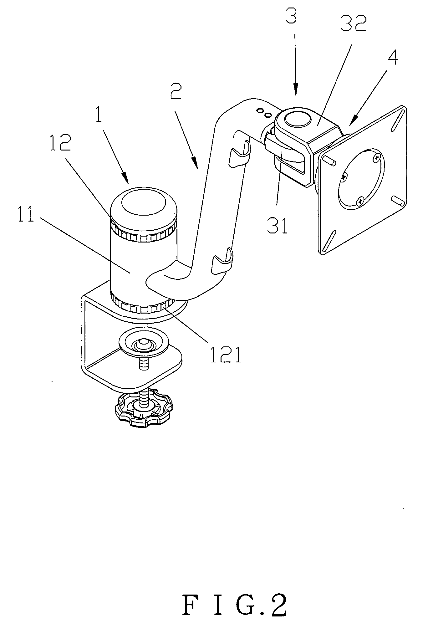 Angle-adjustable display holder