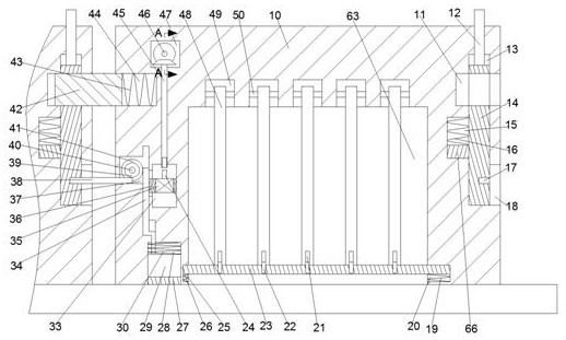 Fence handrail with warning protection function