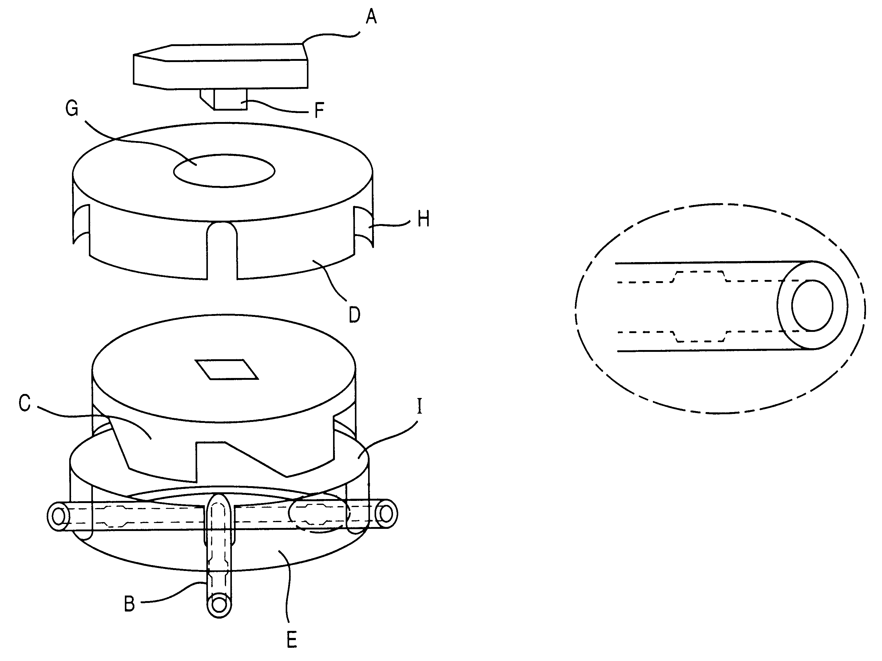 Fluid passage change-over apparatus for medical treatment