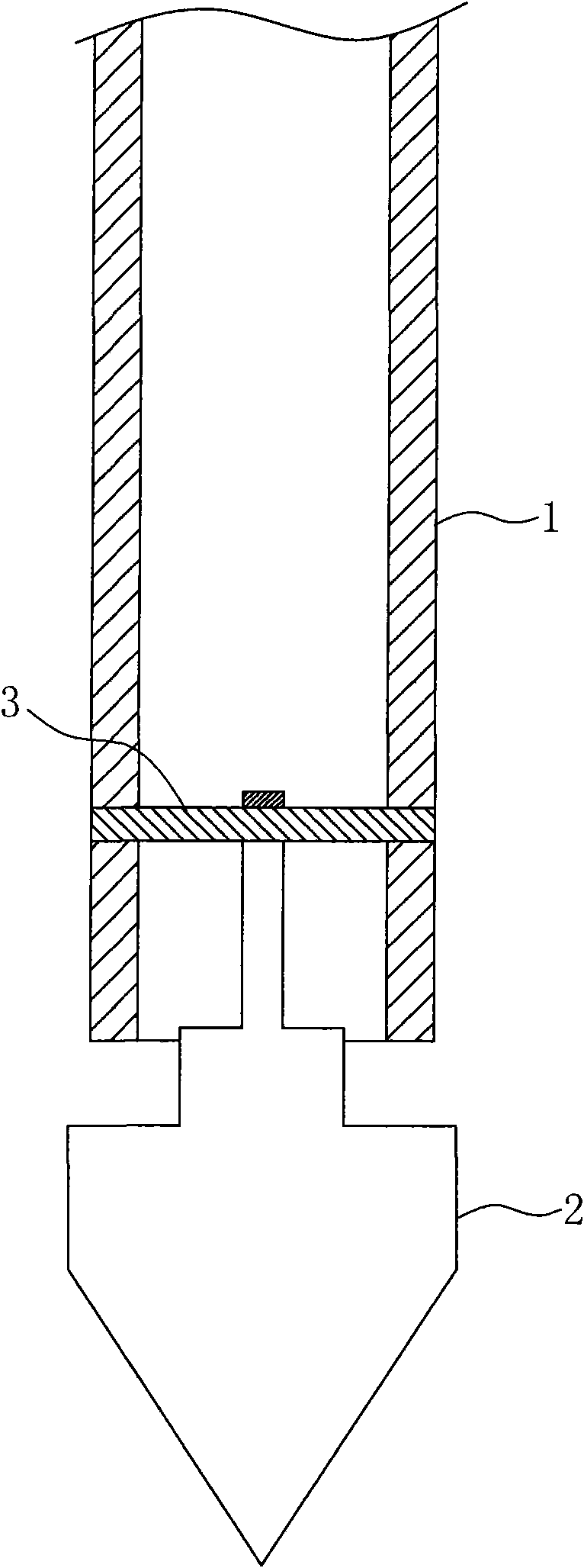 Casting head for compact casting