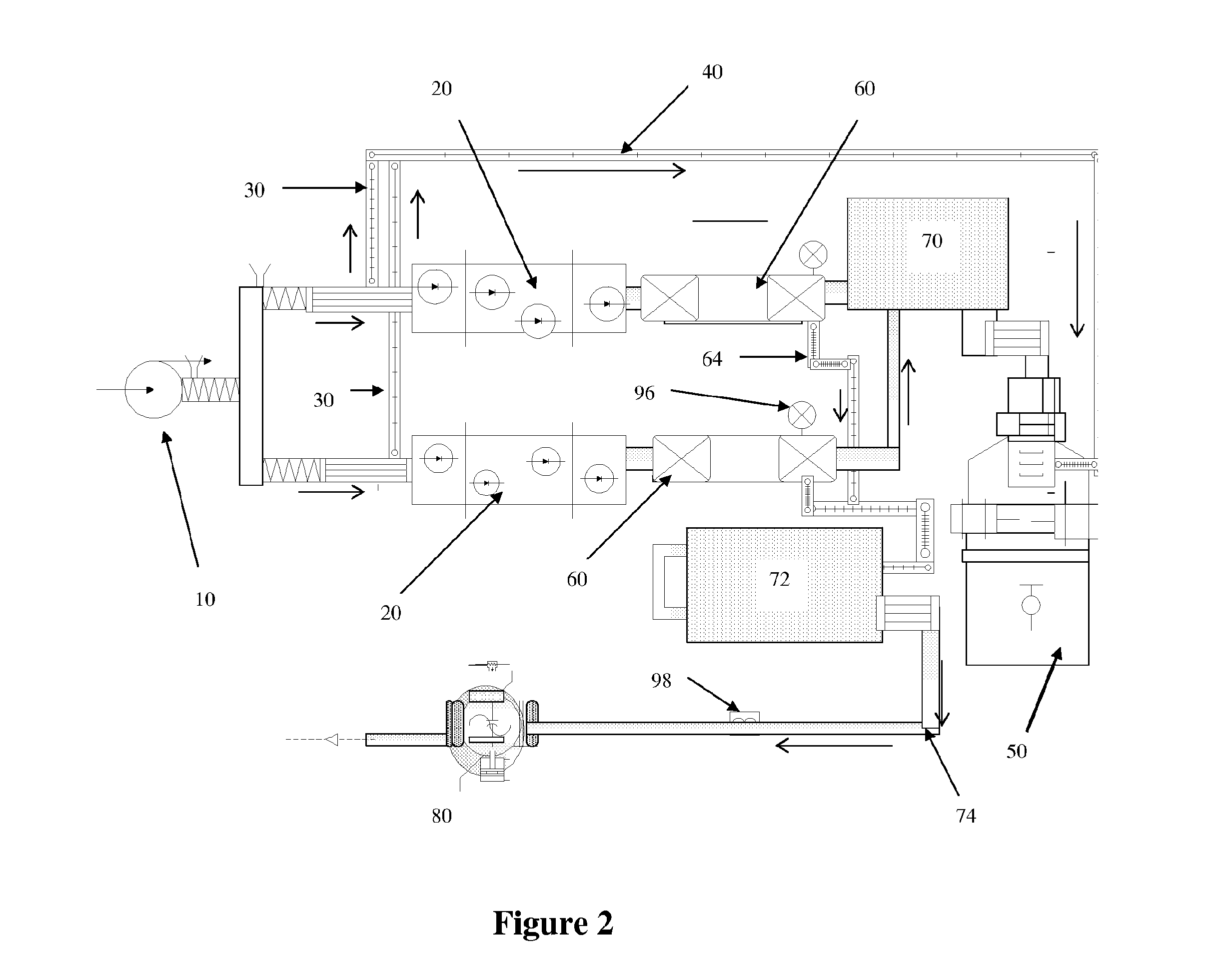 Method and system for harvesting water, energy and biofuel