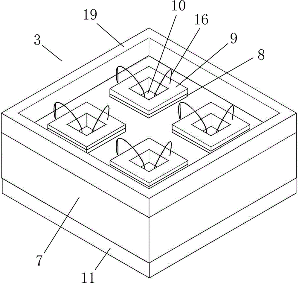 Sapphire printed circuit board LED lamp and manufacture method thereof