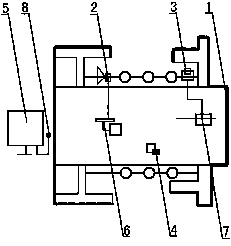 Stacker pallet blockage prevention direction adjusting device