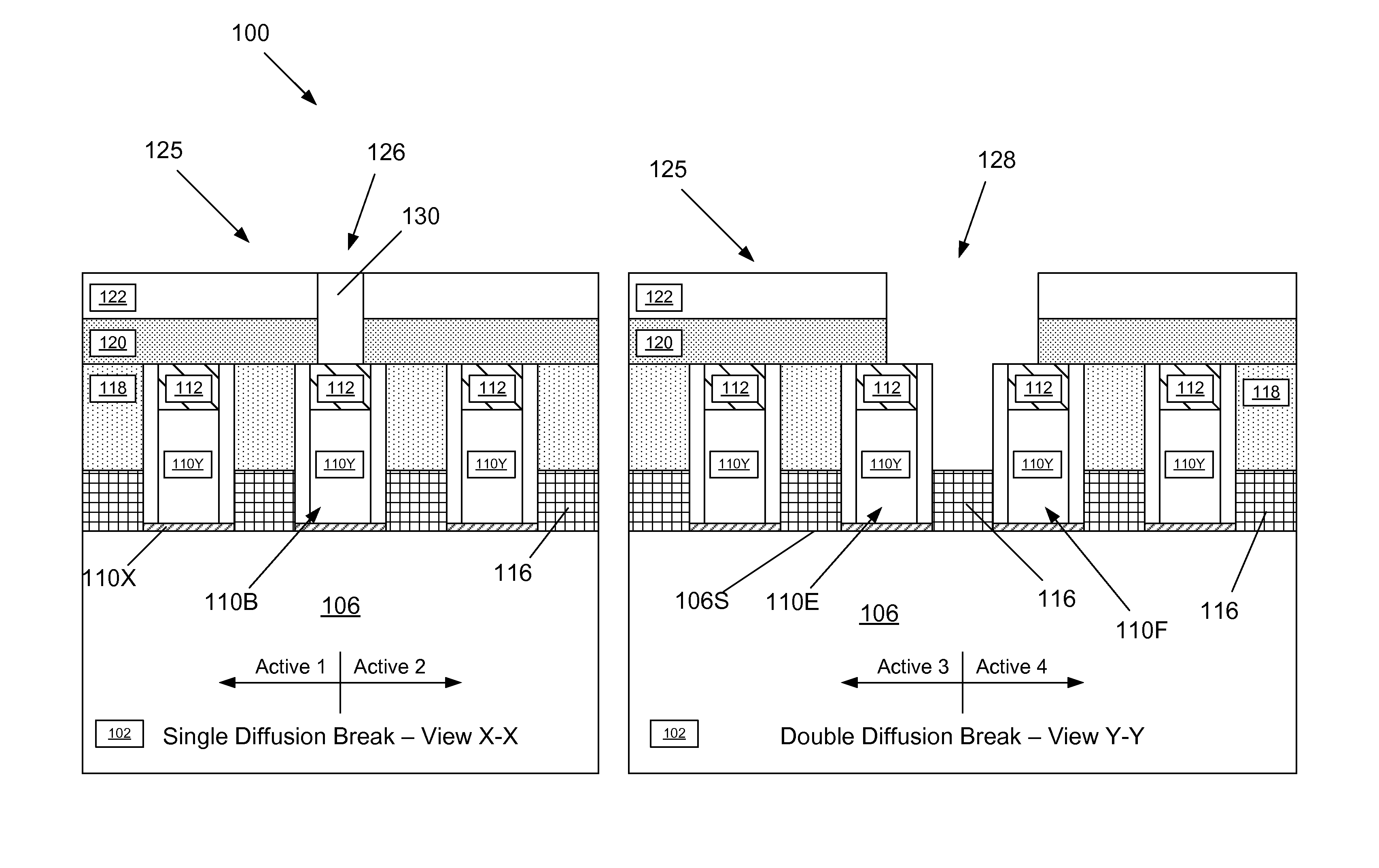 Methods of forming single and double diffusion breaks on integrated circuit products comprised of FinFET devices and the resulting products