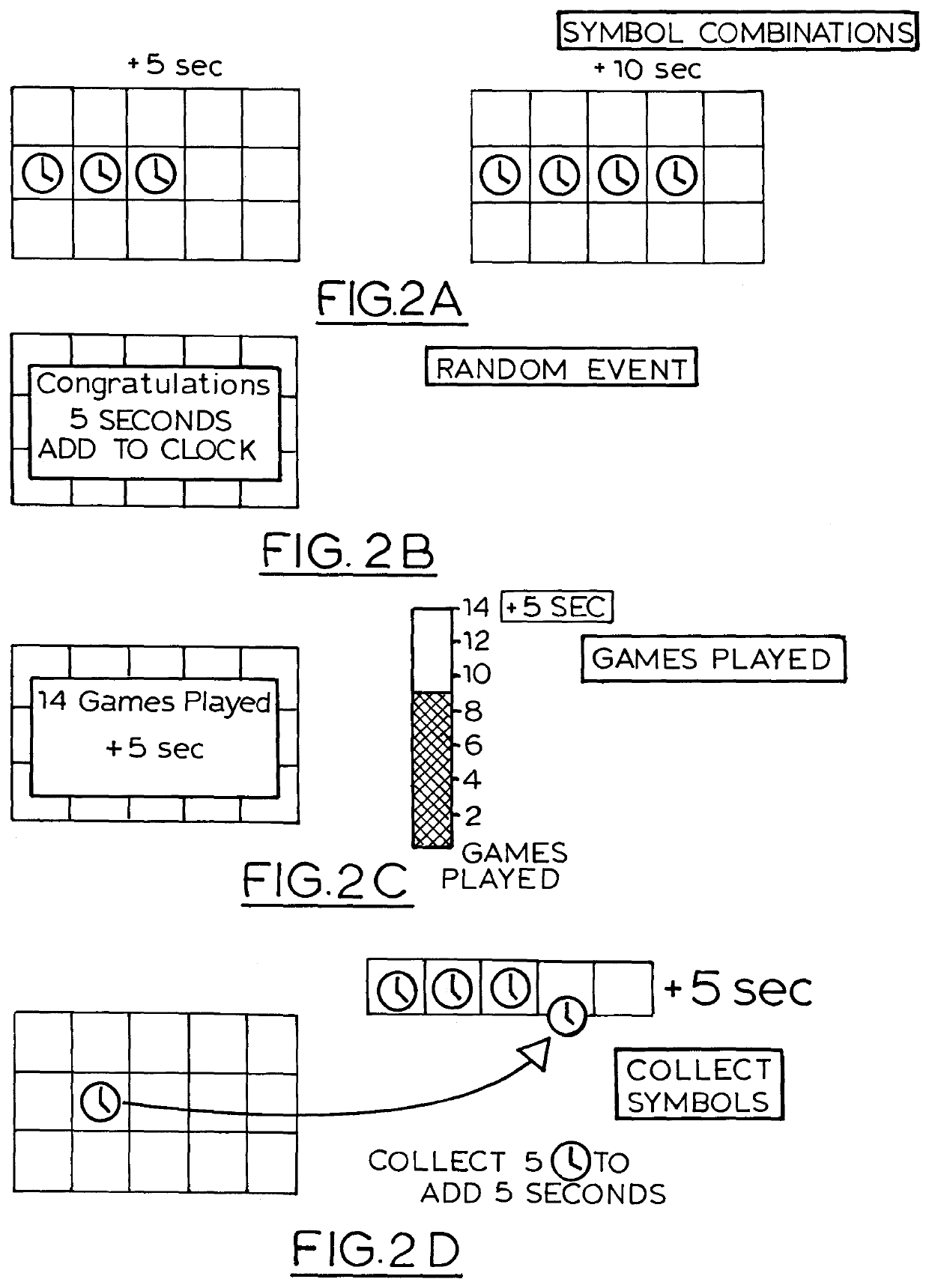 Gaming machine with timed game of chance and skill