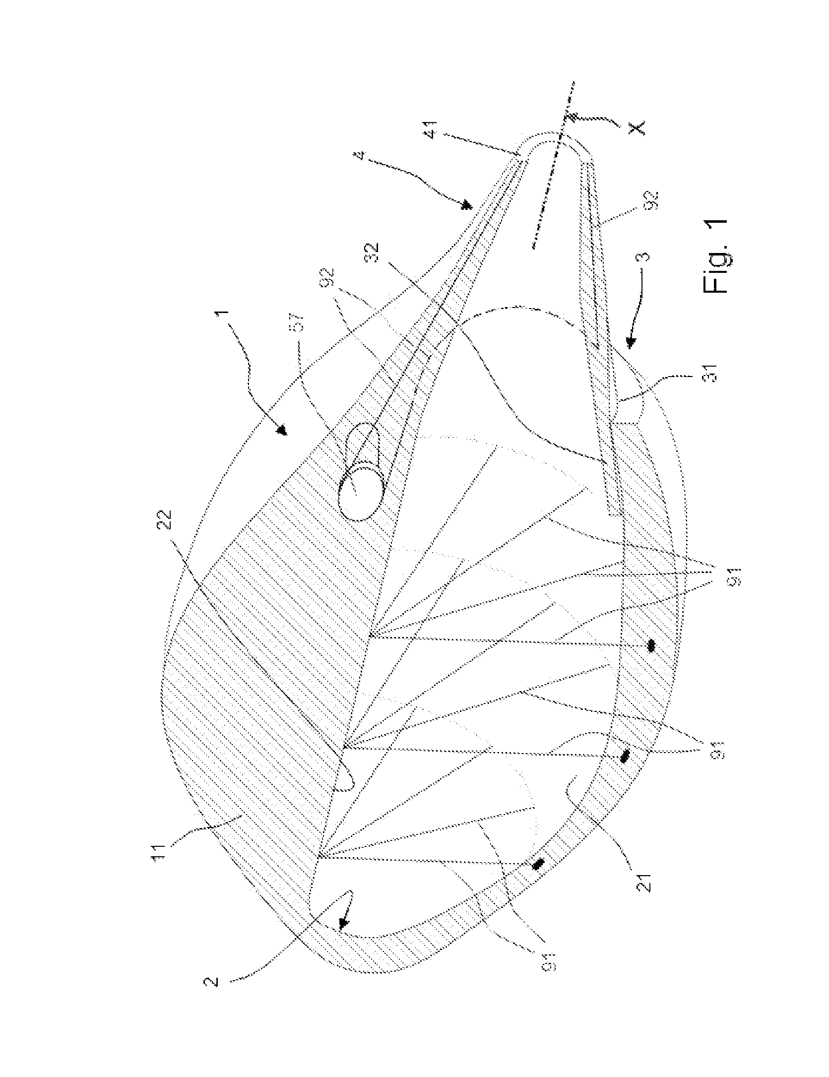 Underwater propeller device with pulsed jets