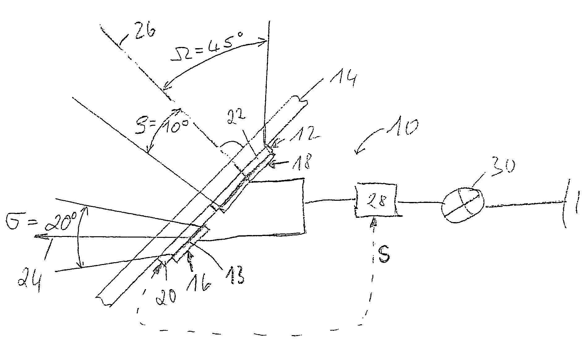 Sensor device, particularly for controlling lighting devices of a motor vehicle