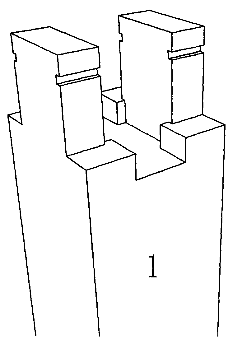 Connecting structure for pitch point