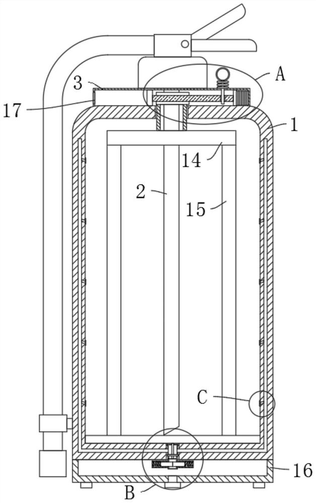 Dry powder extinguisher